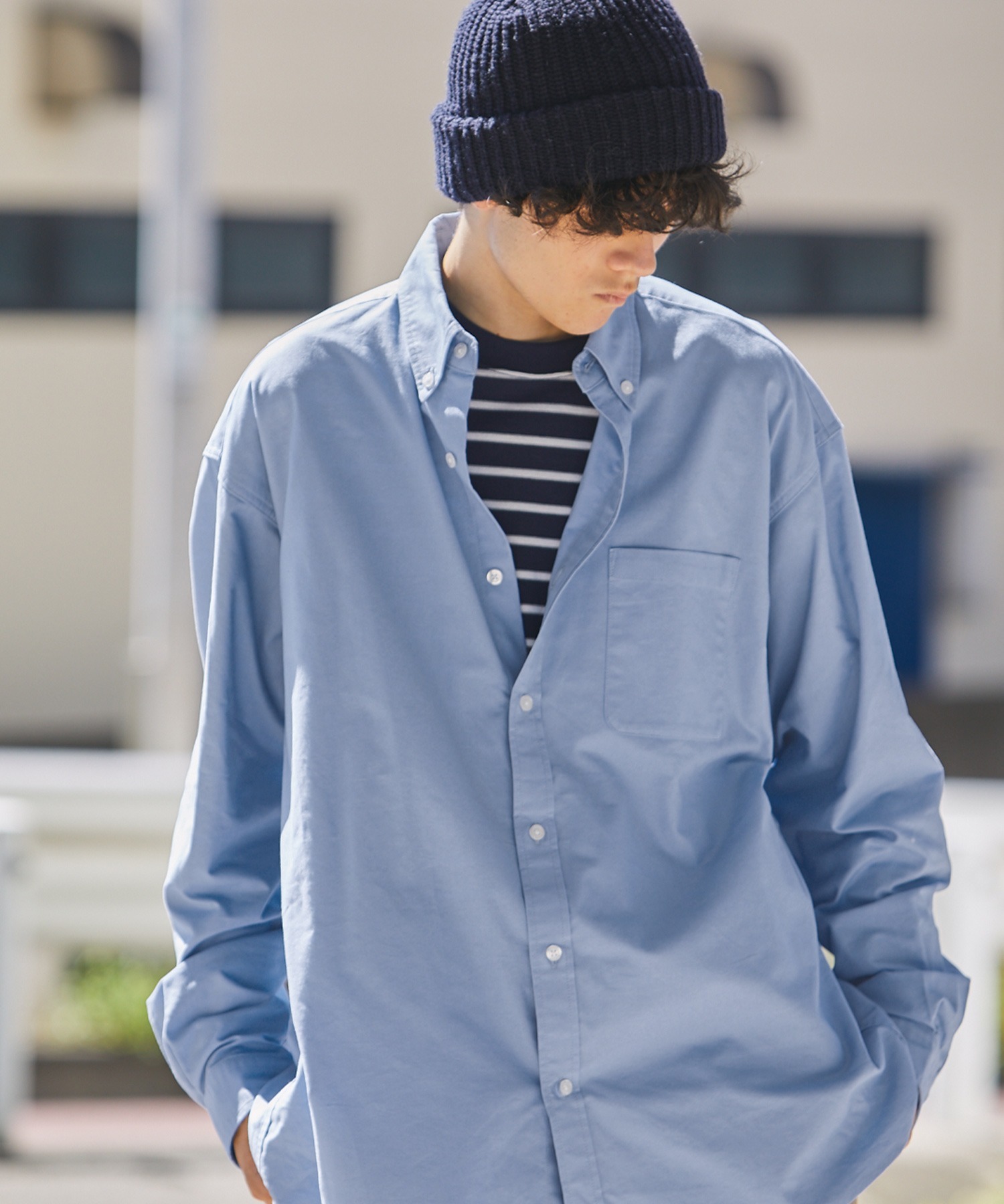 日本 HECT Big Oxford BD L/S Shirt [sh972]