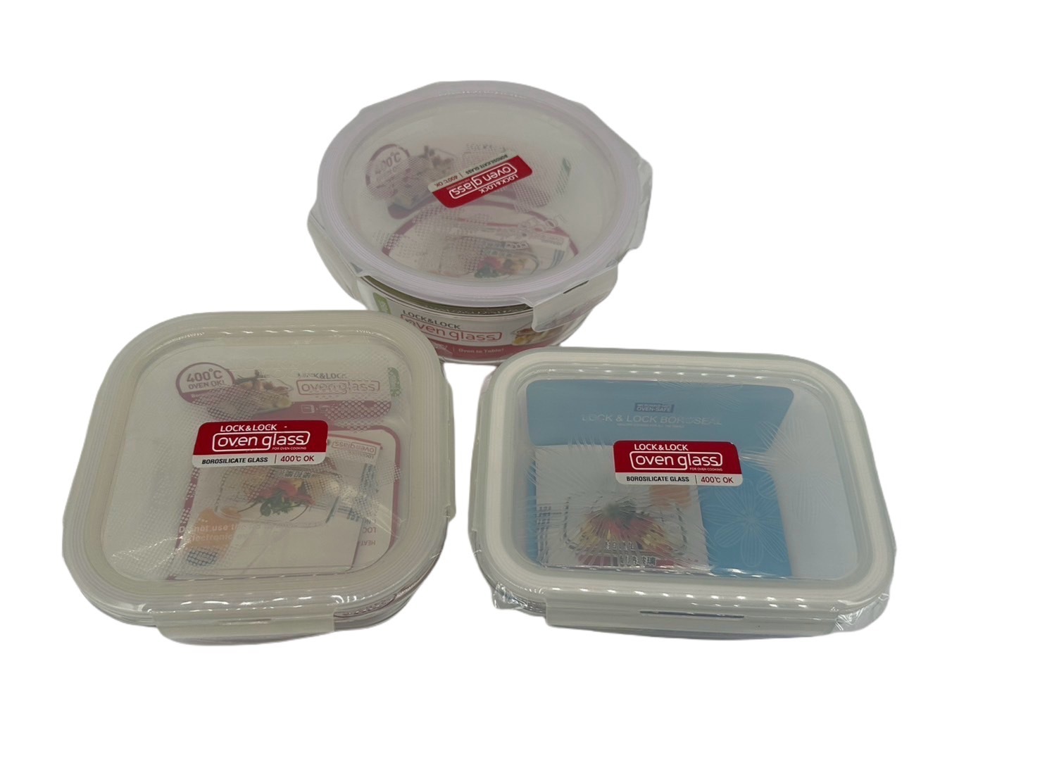 板橋院｜樂扣樂扣保鮮盒 (一組三個)