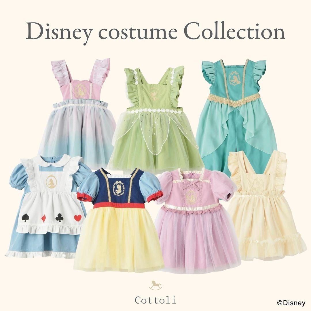 日單 𝐂𝐨𝐭𝐭𝐨𝐥𝐢 公主系列連身裙