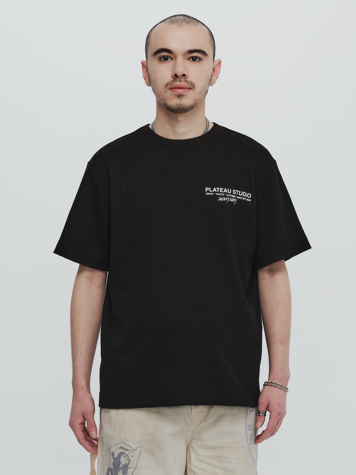 Plateau 2024 logo waffle tee