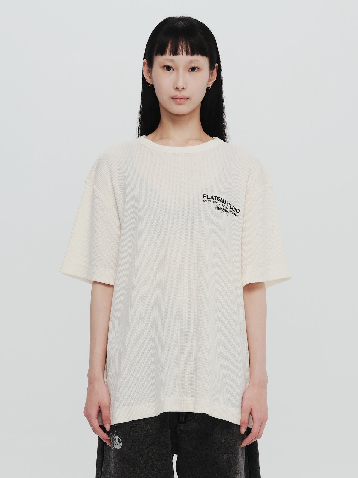 Plateau 2024 logo waffle tee
