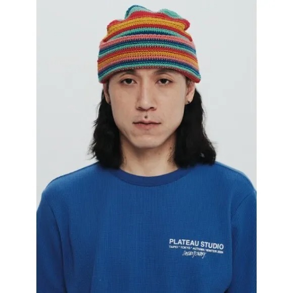 Plateau Stripe beanie (彩色)