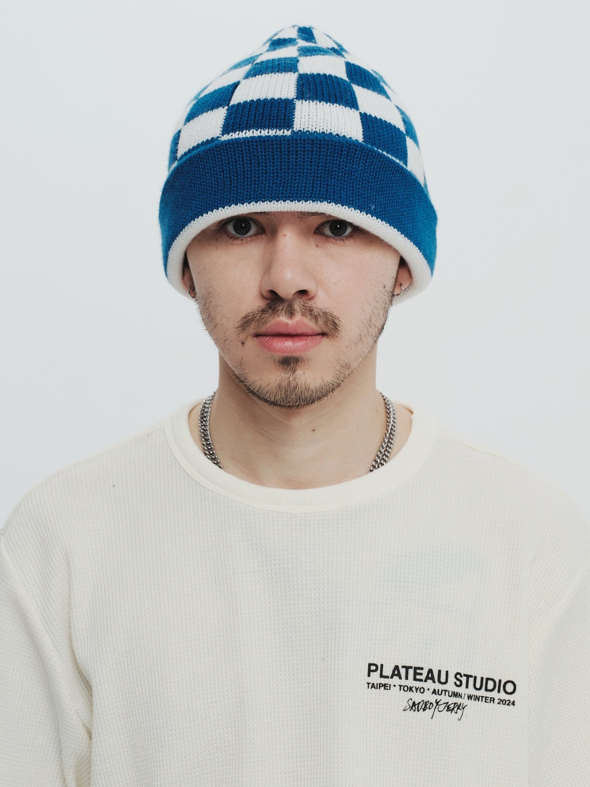 Plateau Check beanie
