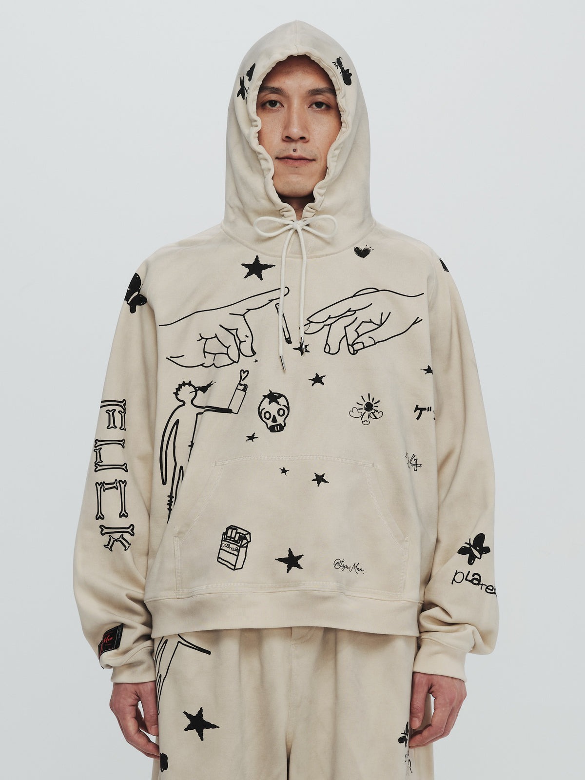 Plateau x SYU.Man illustrator hoodie
