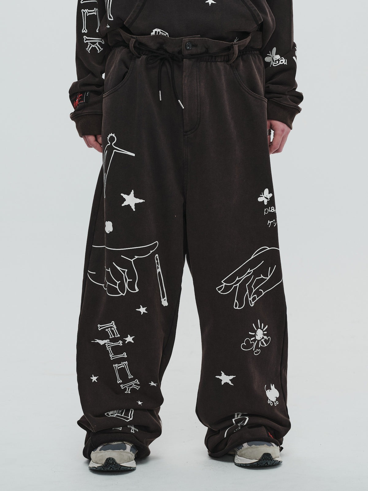 Plateau x SYU.Man illustrator pants