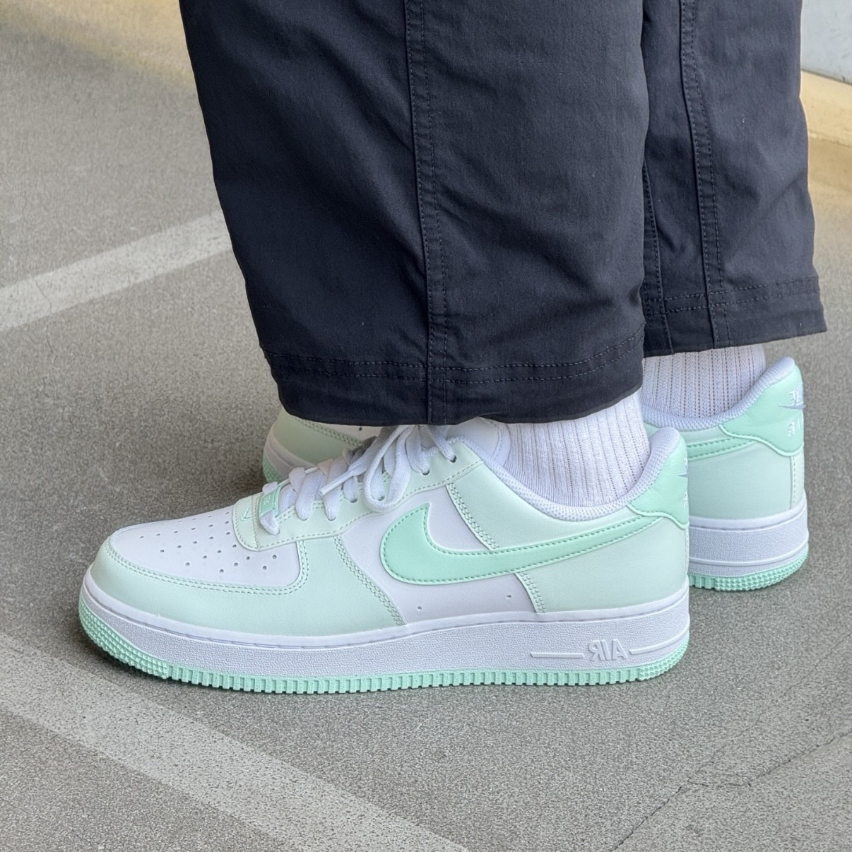 Nike Air Force 1 Low '07 Mint Foam 清新薄荷綠 綠白拼接 AF1 休閒鞋