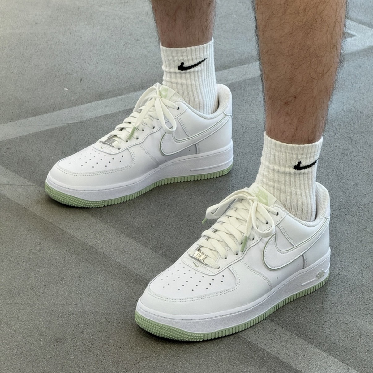 Nike Air Force 1 Low 07 White Honeydew 清新薄荷綠 哈密瓜 AF1 低筒休閒鞋