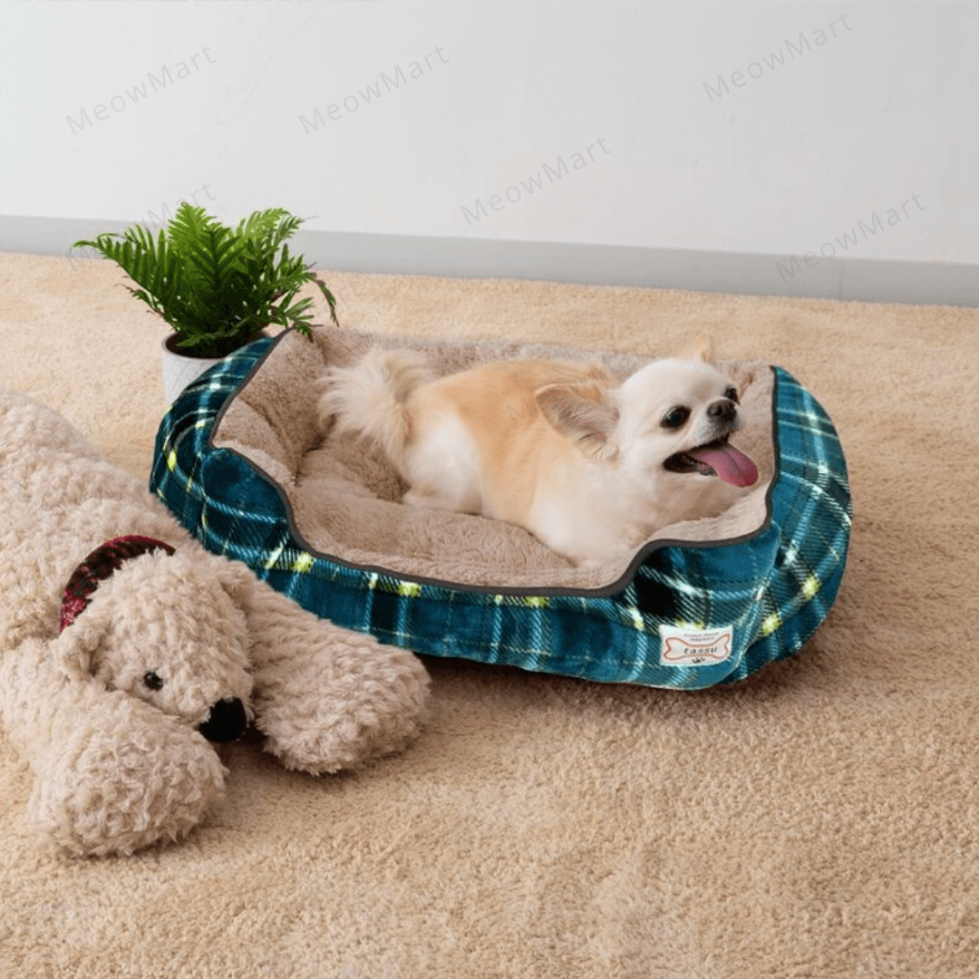 日本Tassu英倫風超極暖貓床