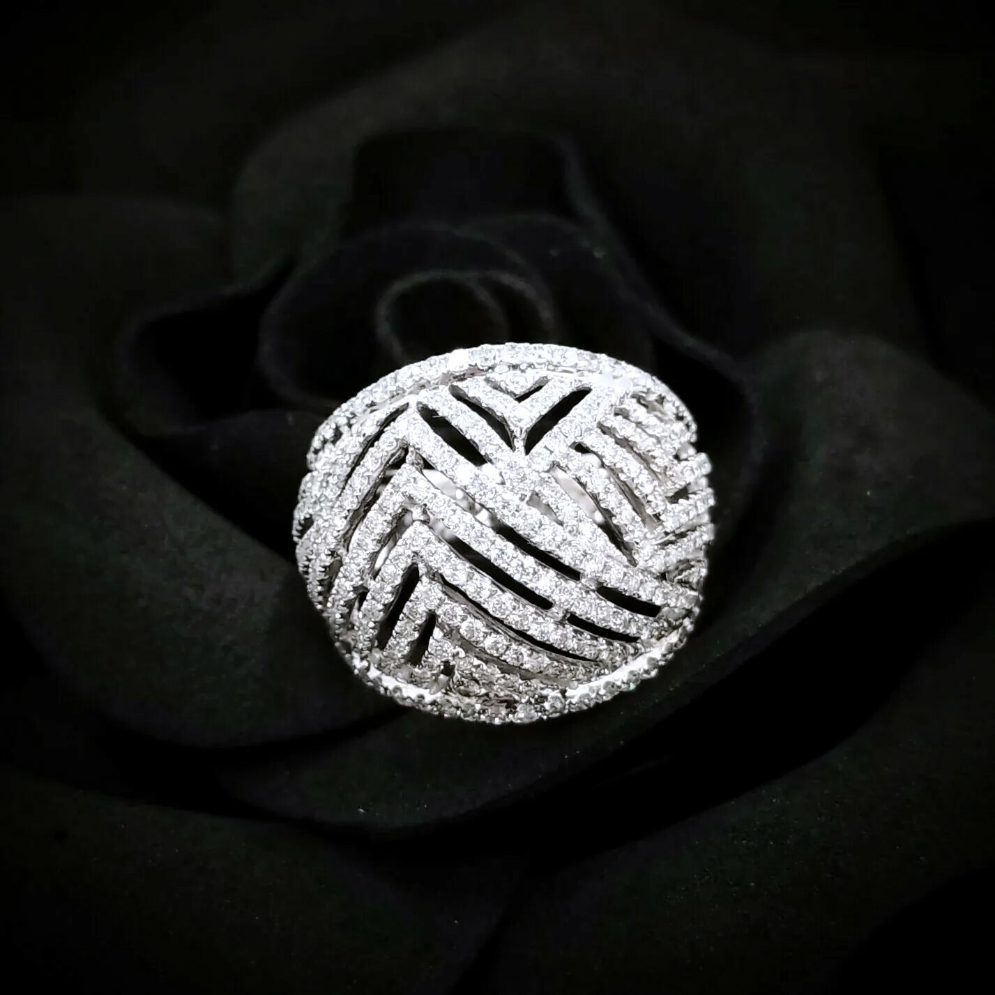 18K White Gold 1.86ct Diamond Ring