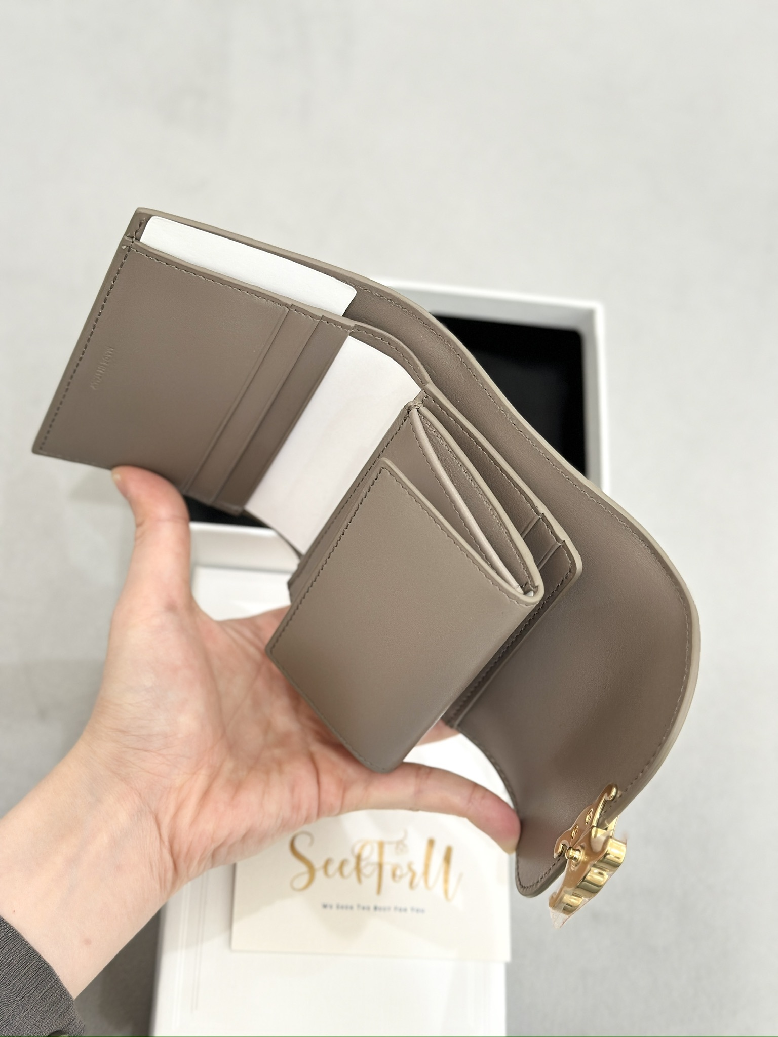 CELINE Triomphe Small Flap Wallet