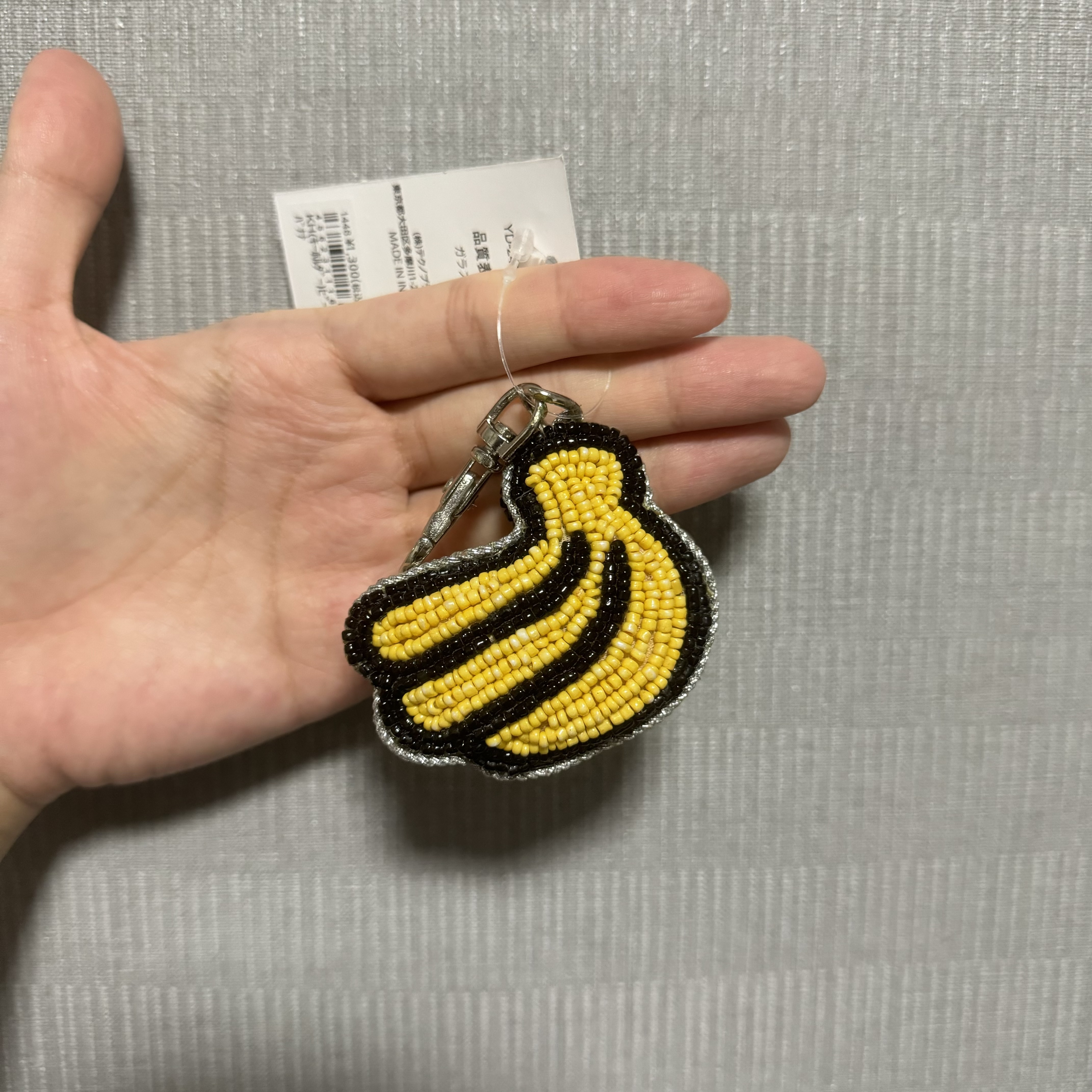 JP 香蕉造型串串珠鎖匙扣 9242 M010925