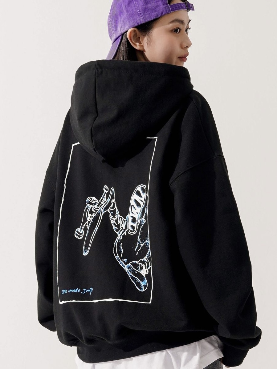 <預購> 韓國TWN ONE MARK JUMP🛹高磅帽T#帽踢