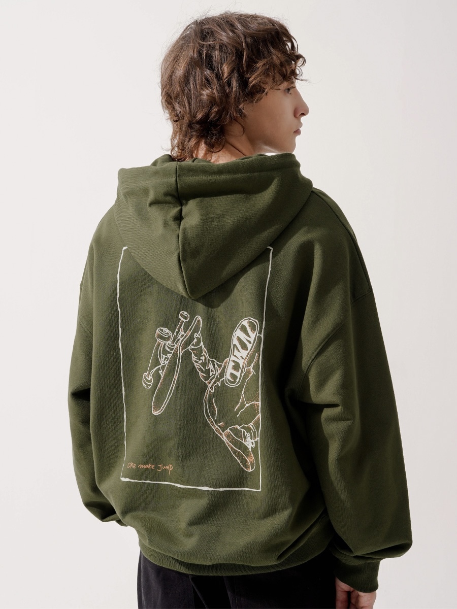 <預購> 韓國TWN ONE MARK JUMP🛹高磅帽T#帽踢