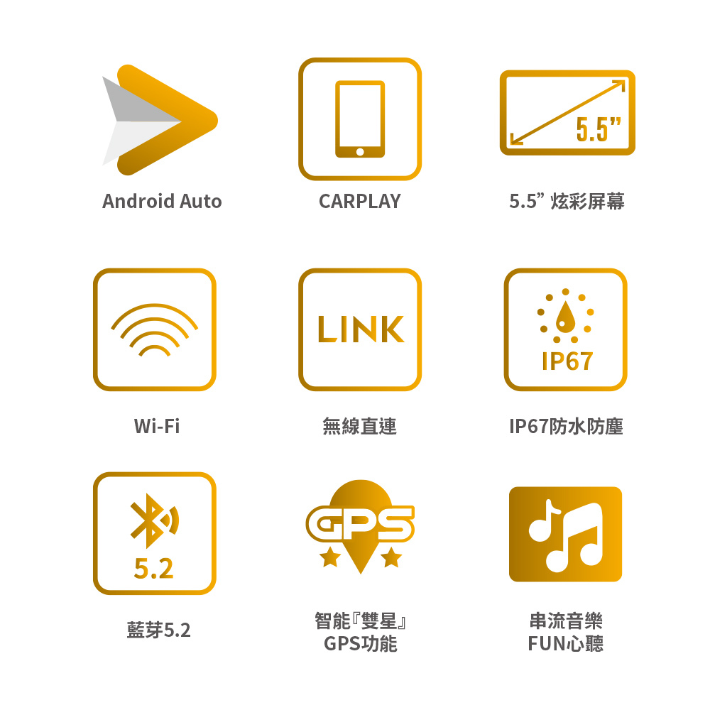 【錄得清】CARPLAY 導航機 -  Webike摩托百貨