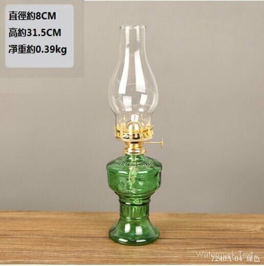 New Nostalgic Horse Lantern Camping Tent Light (Green, Classic Green)