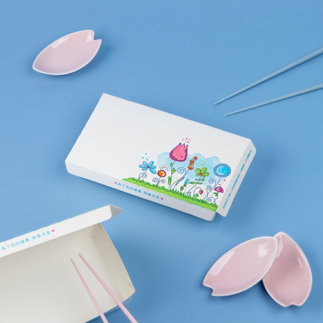 紙餐盒-一體大 450ml 公版