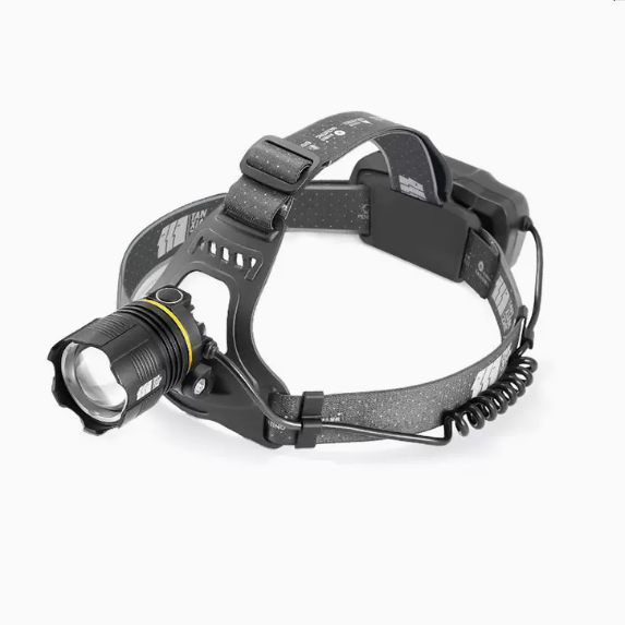 New charging head-mounted light (strong light zoom [luxury triple lithium battery + 18 hours battery life])