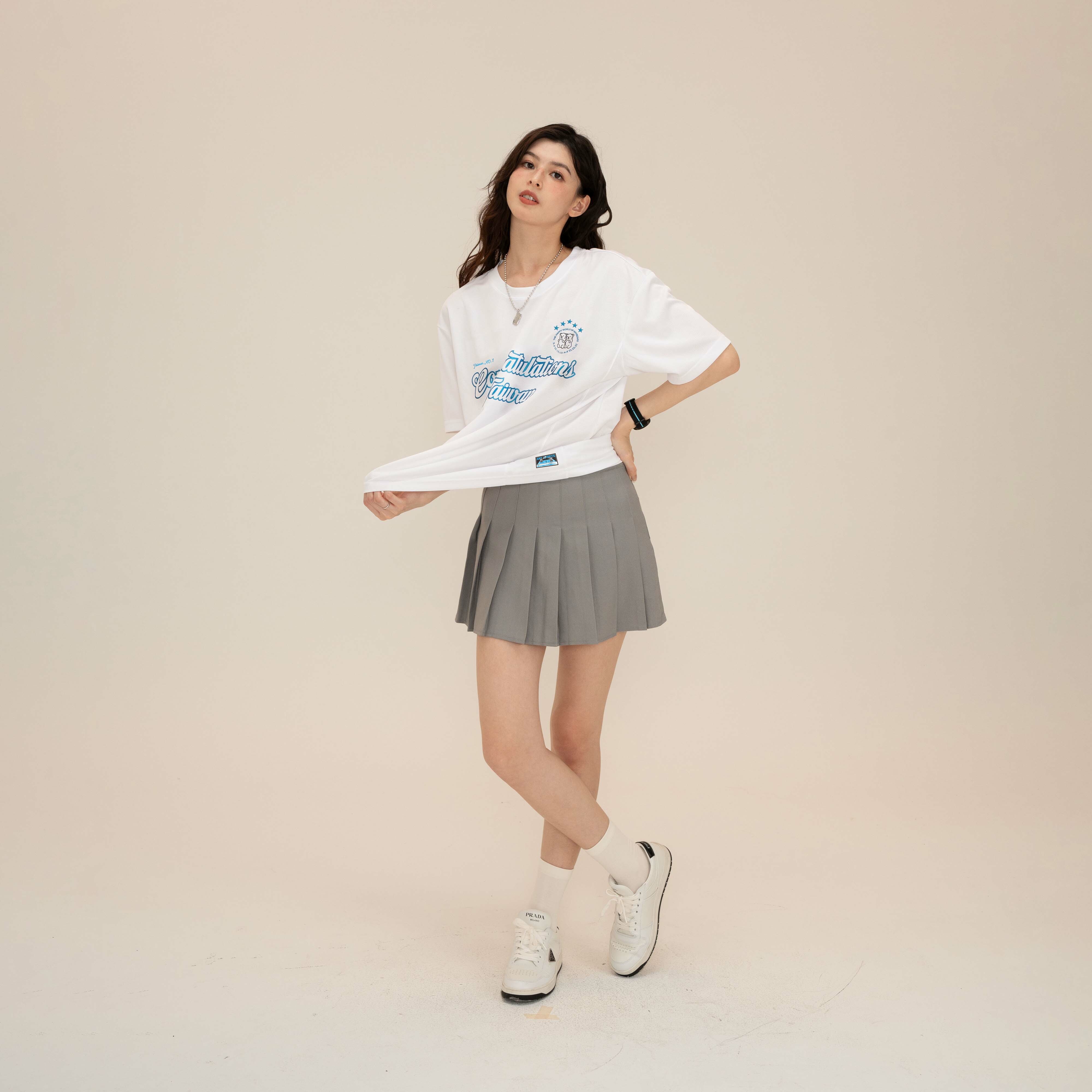 ANYBEARS ® BADMINTON BEAR 羽球熊 運動短Tee