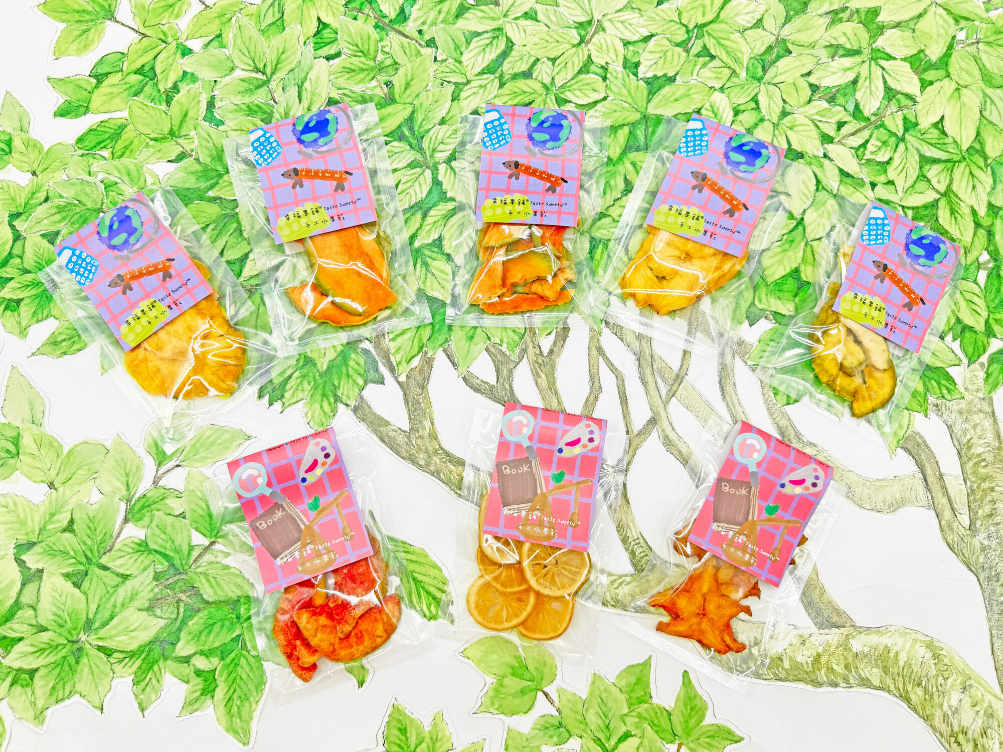 抓週熊水果乾-小巧包