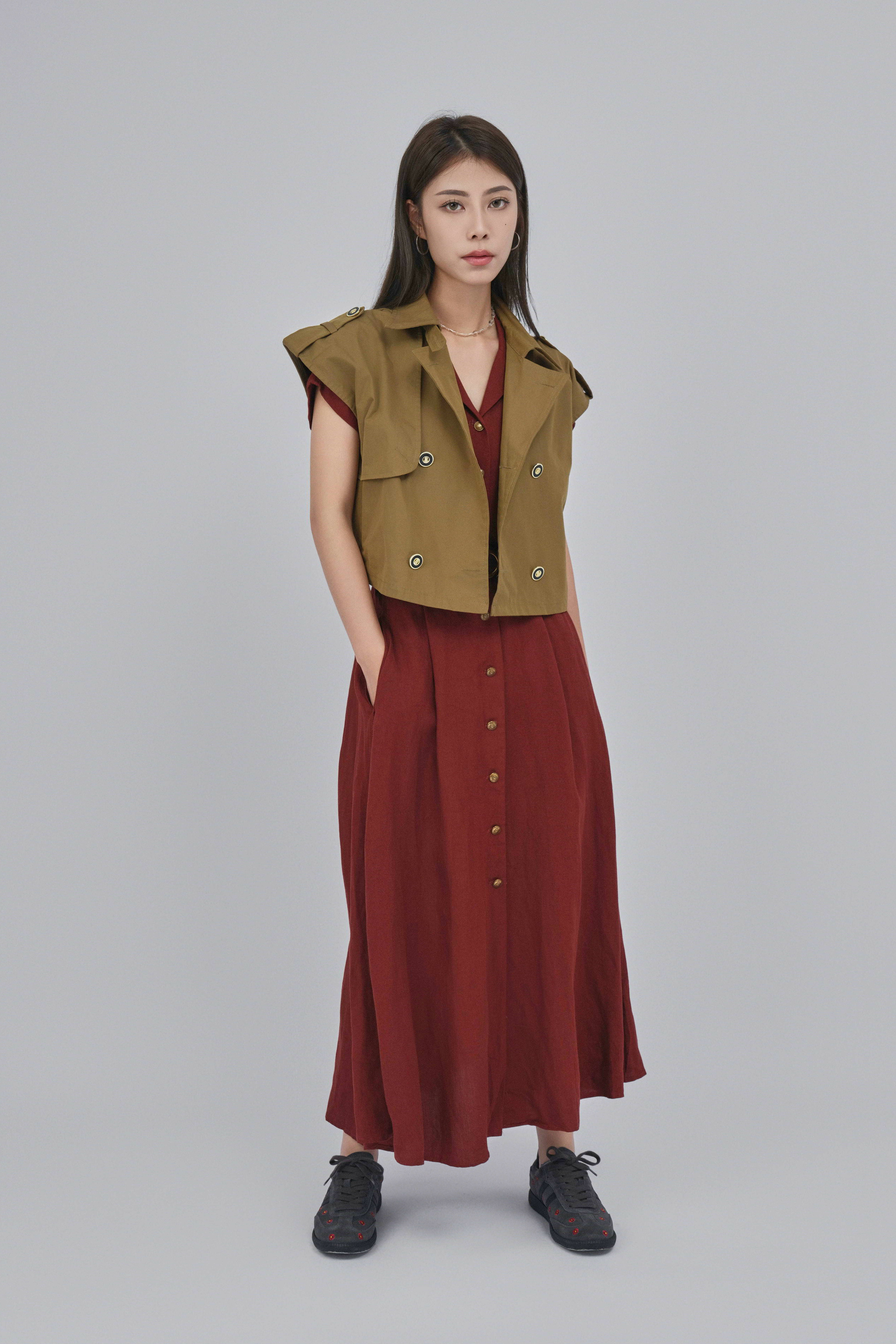 FW24_0042（外套＋連身裙）