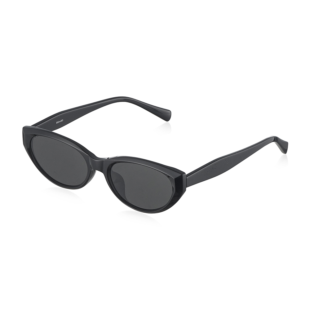 經典 Cat-Eye 細扁方框墨鏡-一色可選