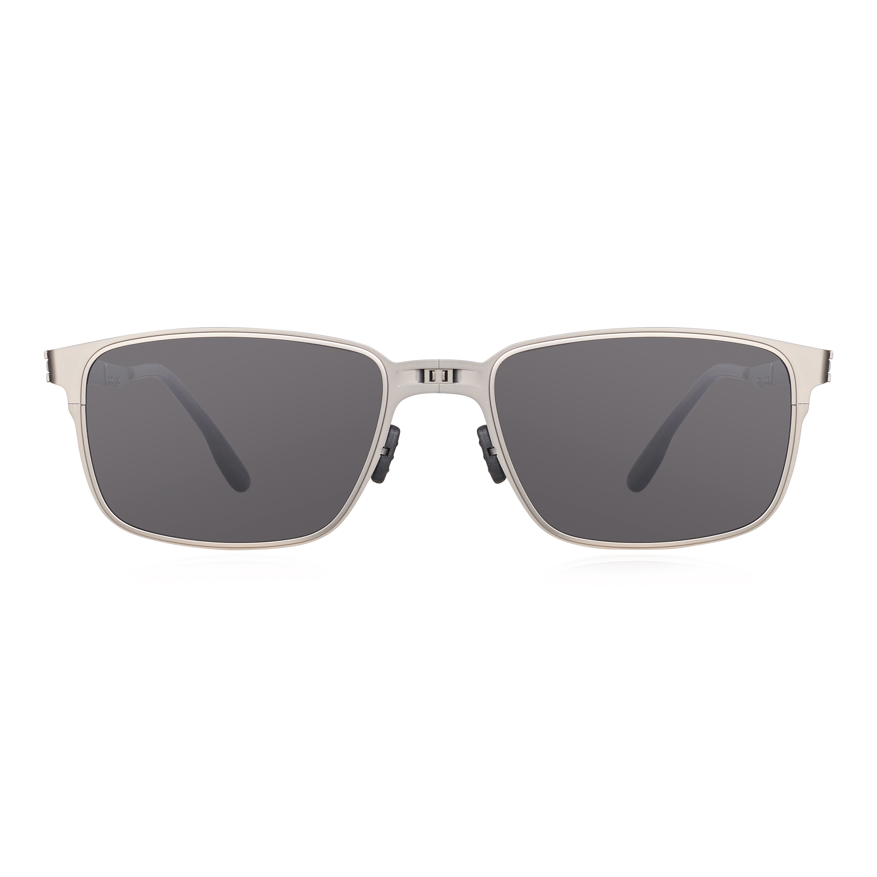 輕鬆攜帶型折疊式薄鋼太陽偏光鏡-四色可選