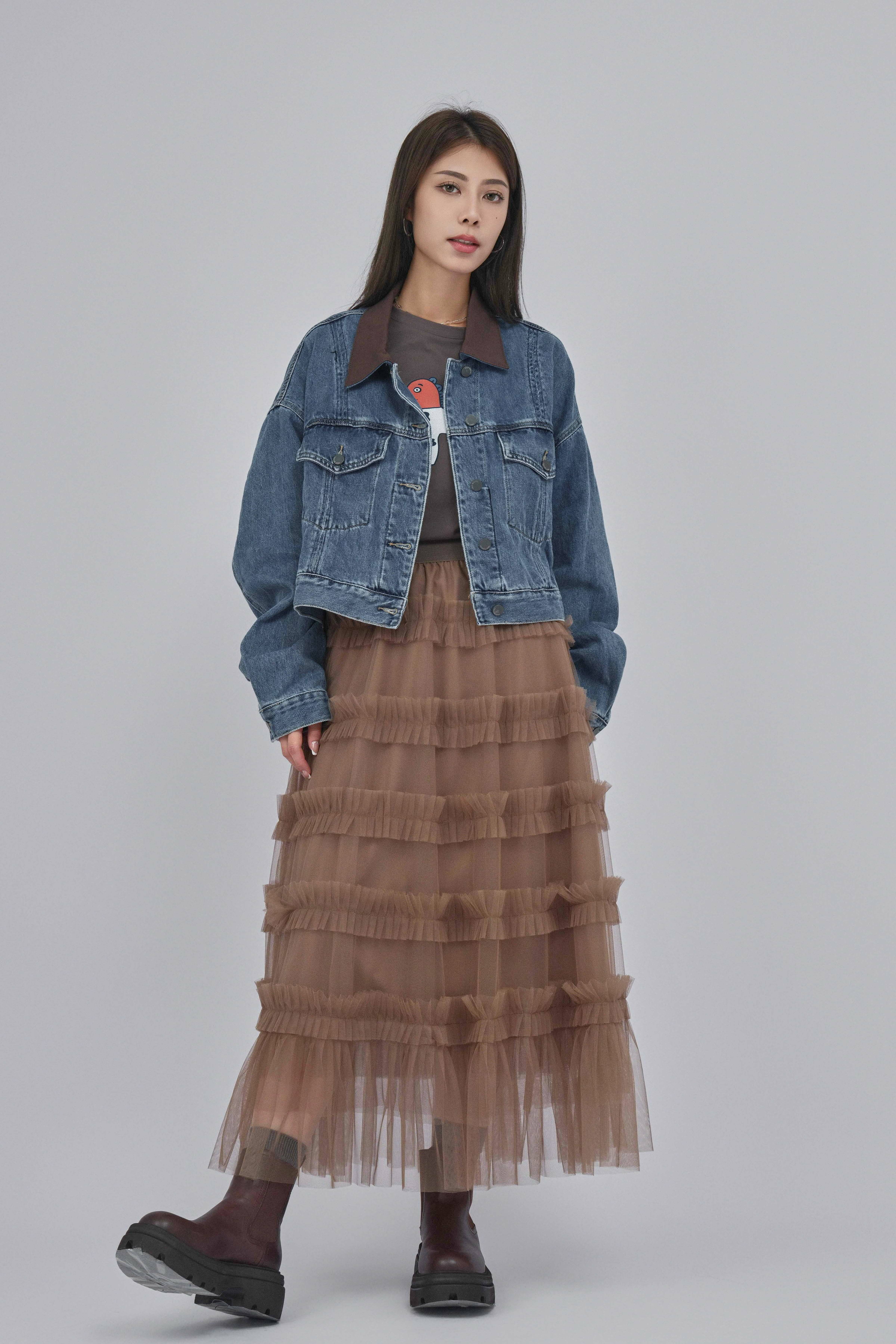 FW24_0046（外套＋Tee＋半截裙）