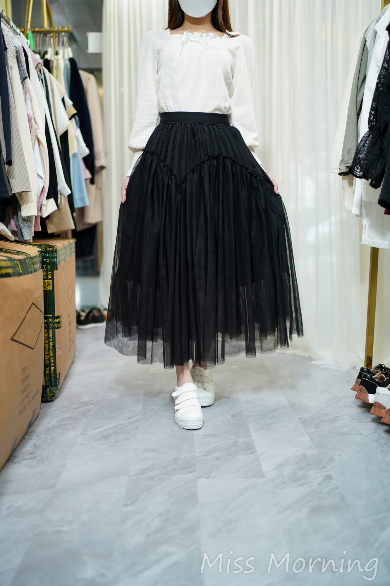 日系百搭上衣(14167)&小仙氣紗紗裙(33820)