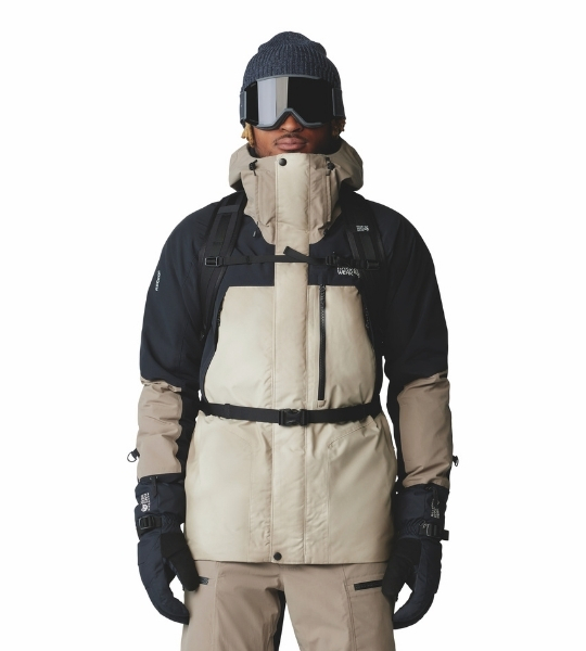Mountain Hardwear / 硬殼防水外套 / Men's First Tracks™ Insulated Jacket / 荒野沙丘 (MHW2092011367)