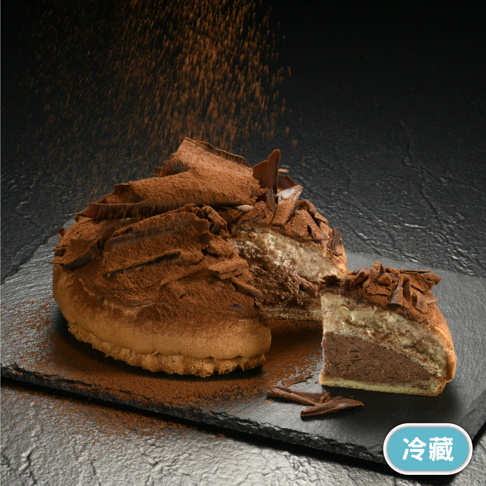 生乳奶蓋波士頓-巧克力