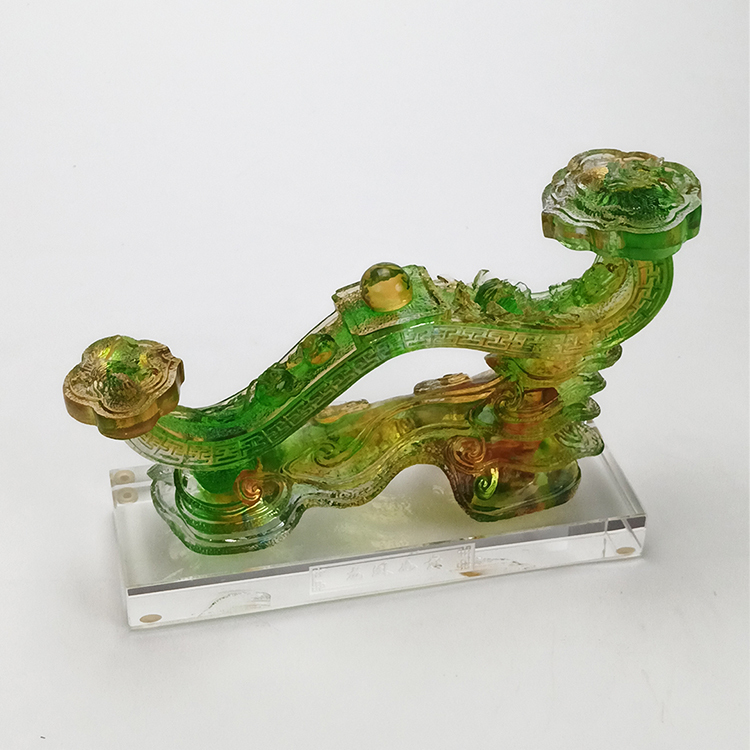 鹿港窯禮品館│龍鳳如意 琉璃 祝福您的親友如願以償