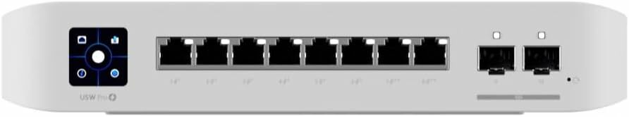 Ubiquiti Unifi 8-port Layer 3 Switch (120W) - USW-Pro-8-PoE