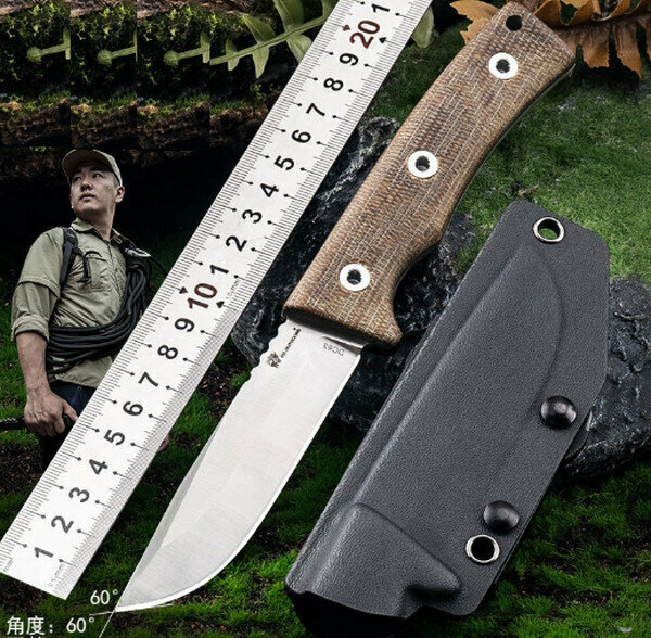 Hot Sale Survival Master DC53 Edition - Tactical Straight Knife D-283 (Total Length 218mm)