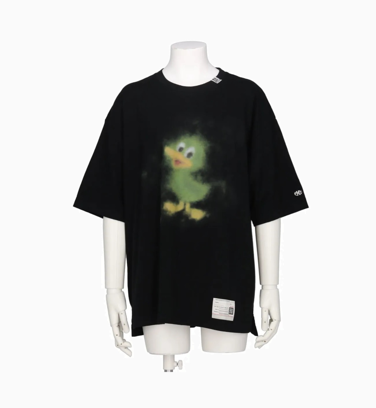 MAISON MIHARA YASUHIRO MMY 2024 A/W DUCK PRINT T-SHIRT -  BLACK PRE ORDER ITEM (預訂中)