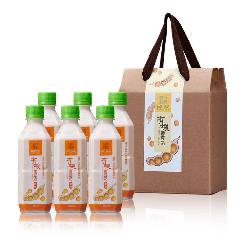 有機原味香豆奶 (6入禮盒)
