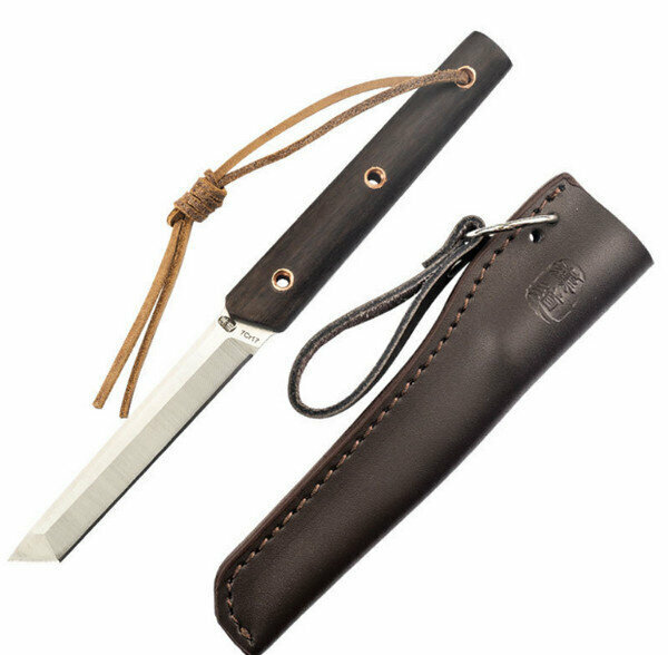 HOT SALE OUTDOOR DRAGON TOOTH STRAIGHT KNIFE + COWHIDE KNIFE SET [D-256] TOTAL LENGTH 223MM