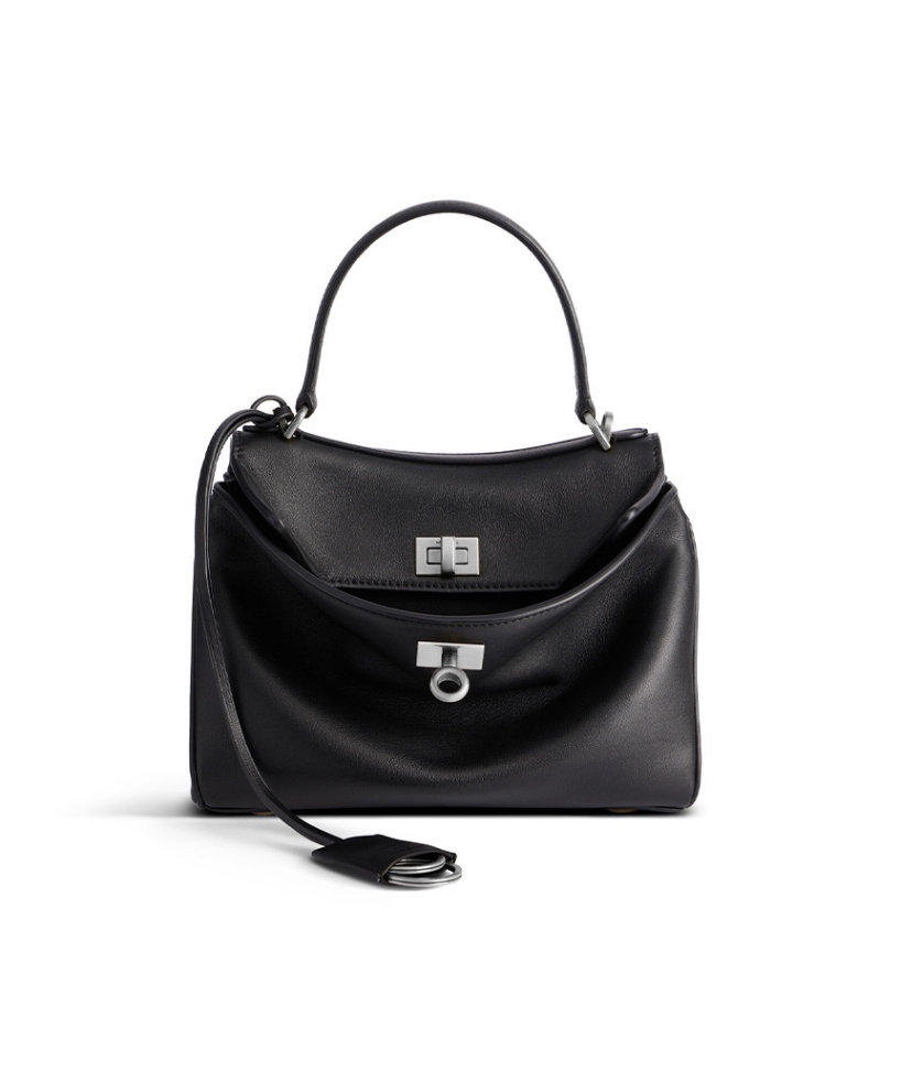 BALENCIAGA Rodeo 手袋 做舊金屬扣 小牛皮 單肩 斜挎 手提包