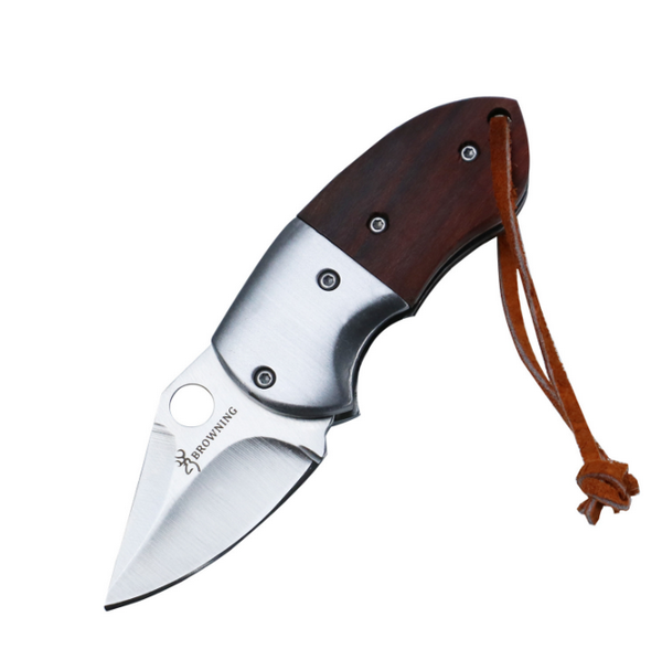 熱賣迷你折疊刀（K501（紅花梨木）產品全長：11.5cm刃長：5cm）