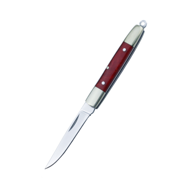 Hot selling mini stainless steel folding knife (full product length: 12cm blade length: 5cm)