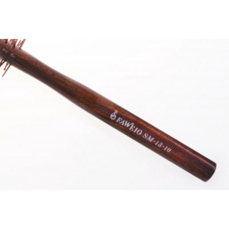 黑檀尼龍圓梳#8