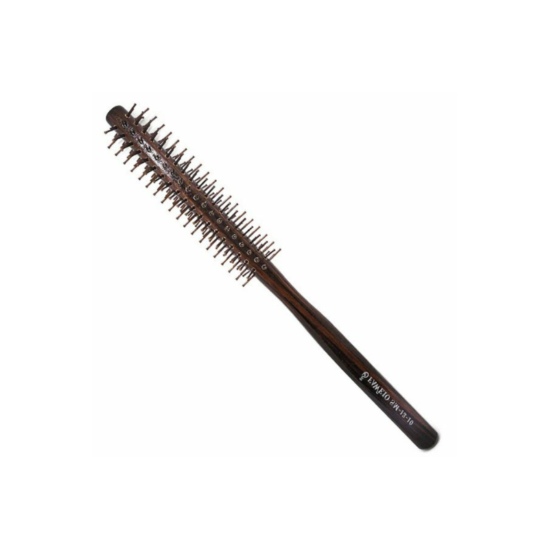 黑檀尼龍圓梳#8