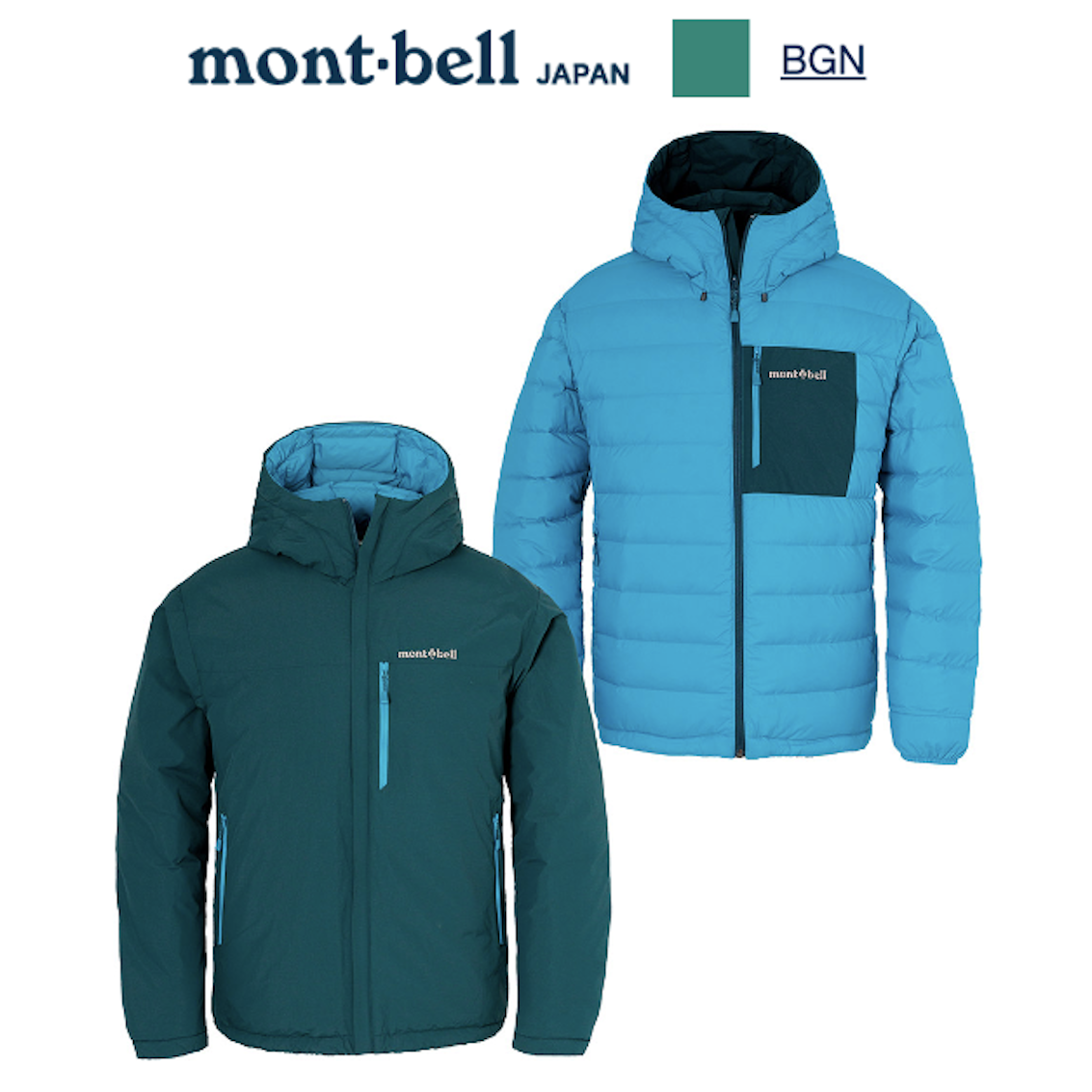 日本 Mont-Bell Colorado Parka Men's 男裝雙面羽絨外套