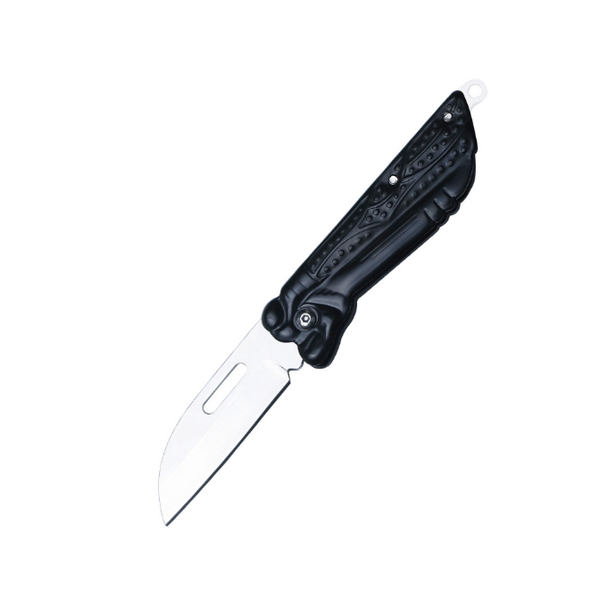 熱賣迷你不銹鋼折疊刀（黑色K916產品全長：15.5cm刃長：5.5cm）