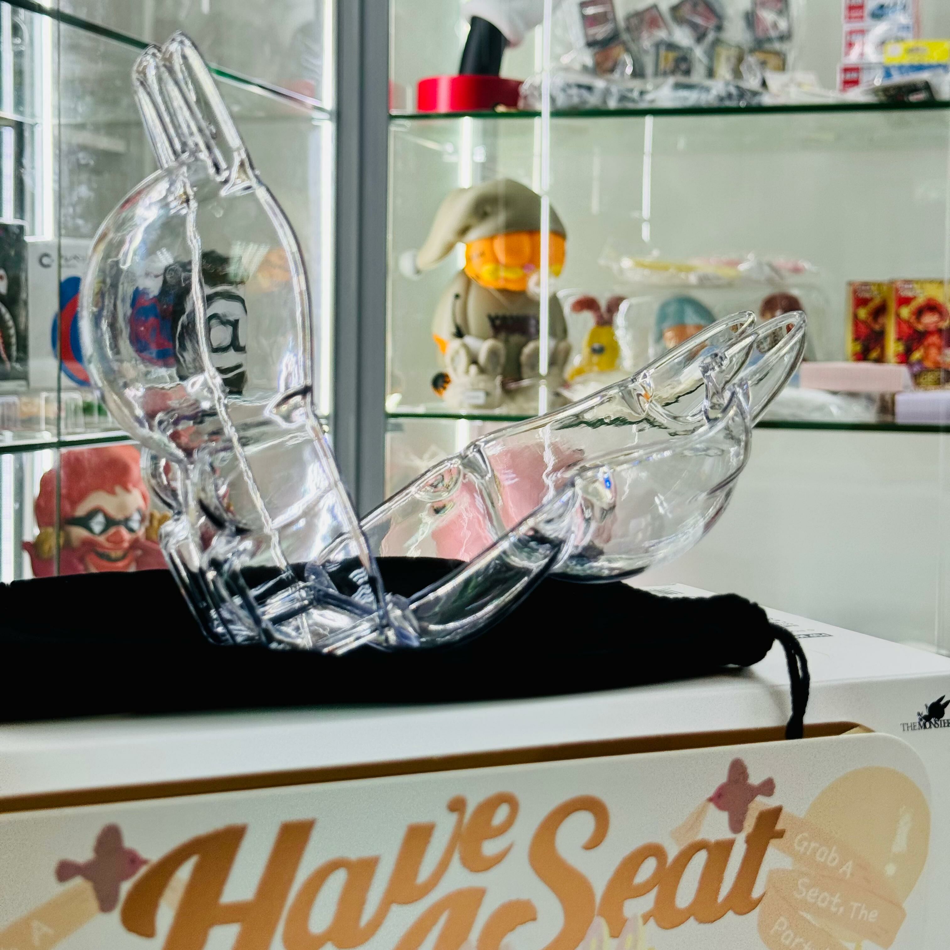 Acrylic Case for Labubu v2 have a seat