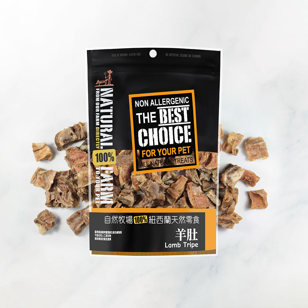 天然寵物零食．羊肚