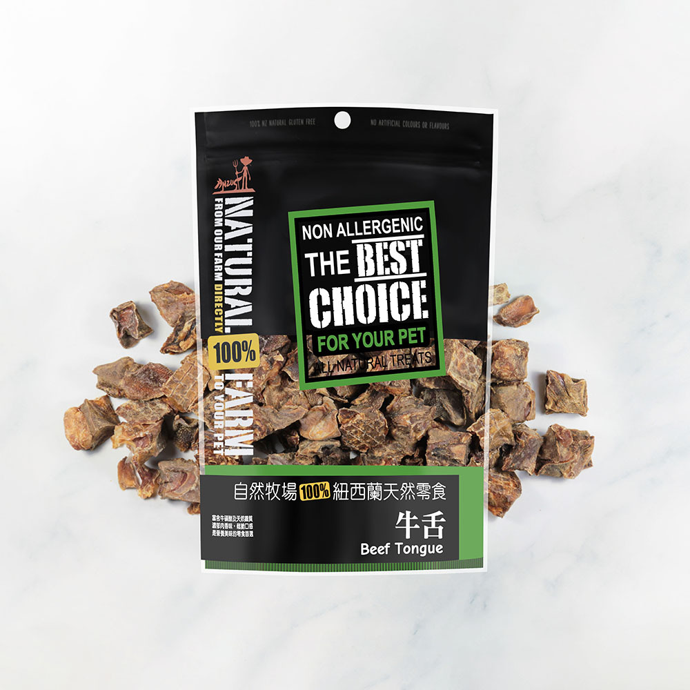 天然寵物零食．牛舌