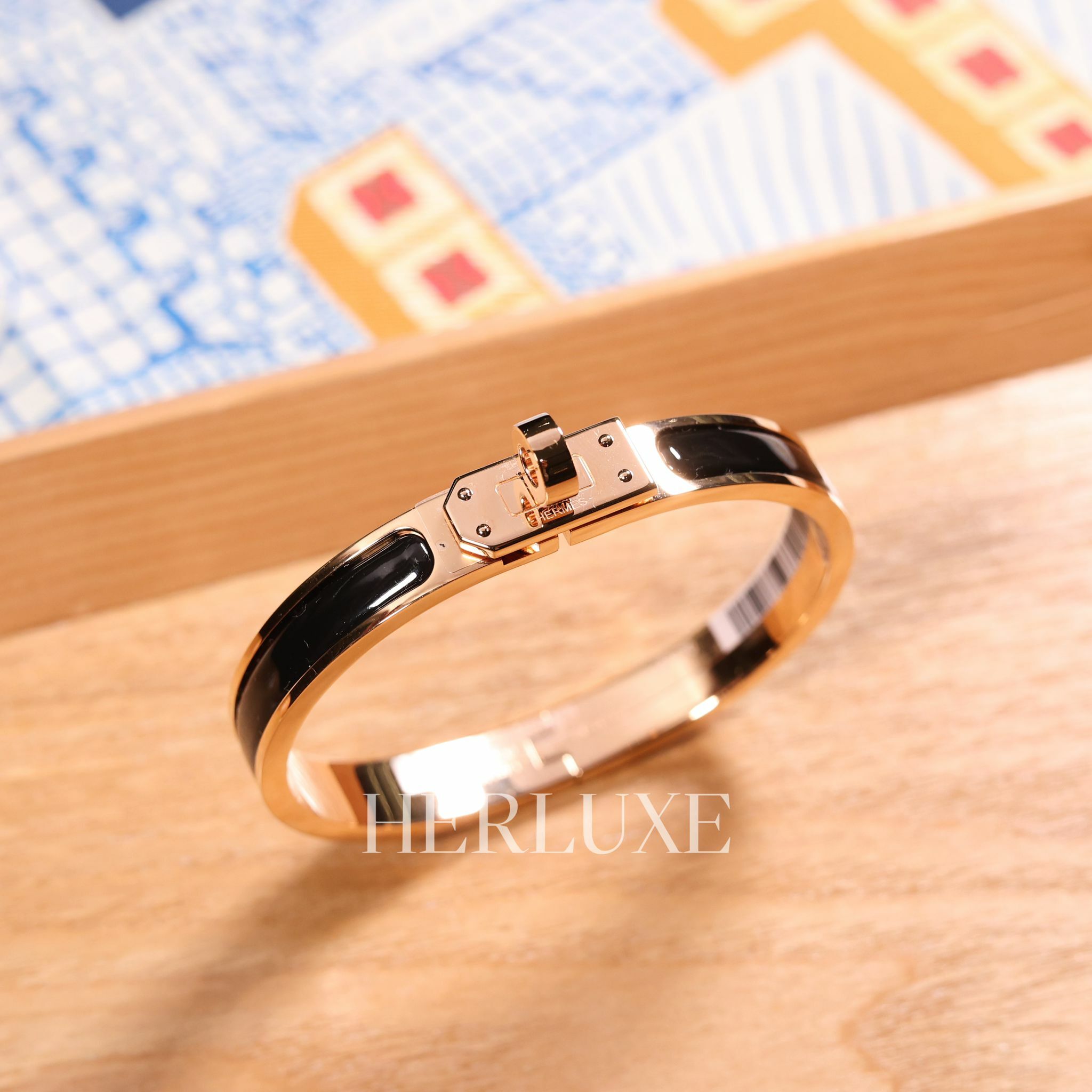 Mini clic kelly bracelet pm 89 noir CD