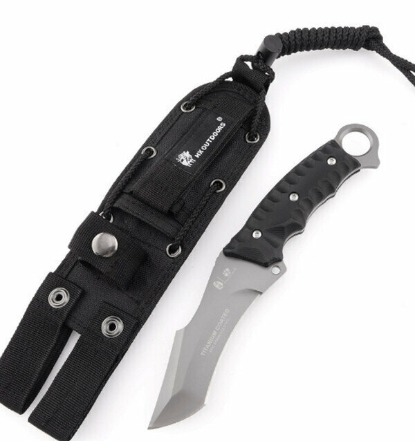 Hot Sale Beret Outdoor High Hardness Small Straight Knife D-121 (Total Length 230mm)