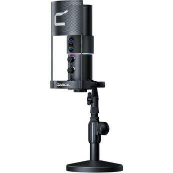 Comica EJOY U2 RGB Cardioid Condenser USB 麥克風連音效卡