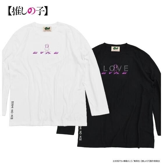 217829 Pbandai 預訂2024/12月 【推しの子】×HTML ZERO3 Love&Fake Long sleeve Tee（全2色）